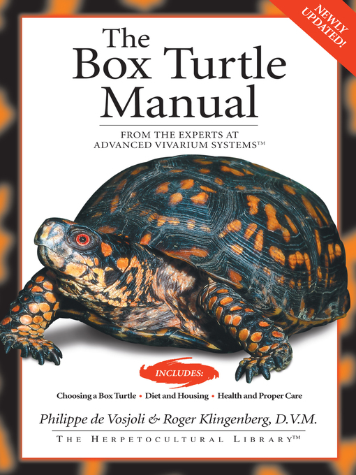 Title details for The Box Turtle Manual by Philippe De Vosjoli - Available